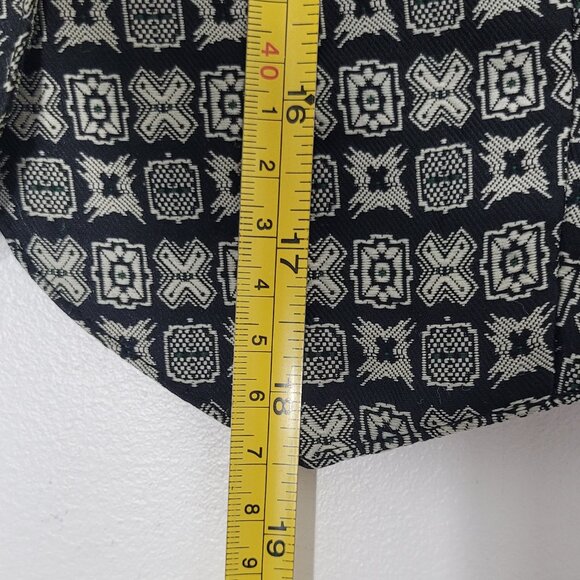 GAP Vintage Boy Kids Black Ivory Pockets Sleeveless V-Neck Button Front Vest Med - Picture 7 of 9